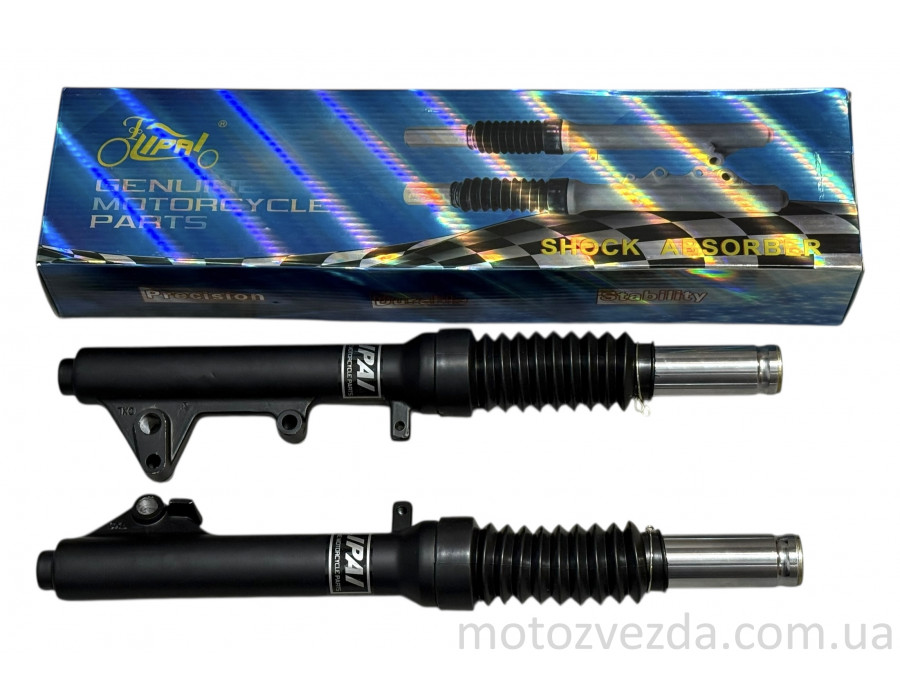 Амортизаторы передние (перья) F50 гофры 390mm d31 "LIPAI"