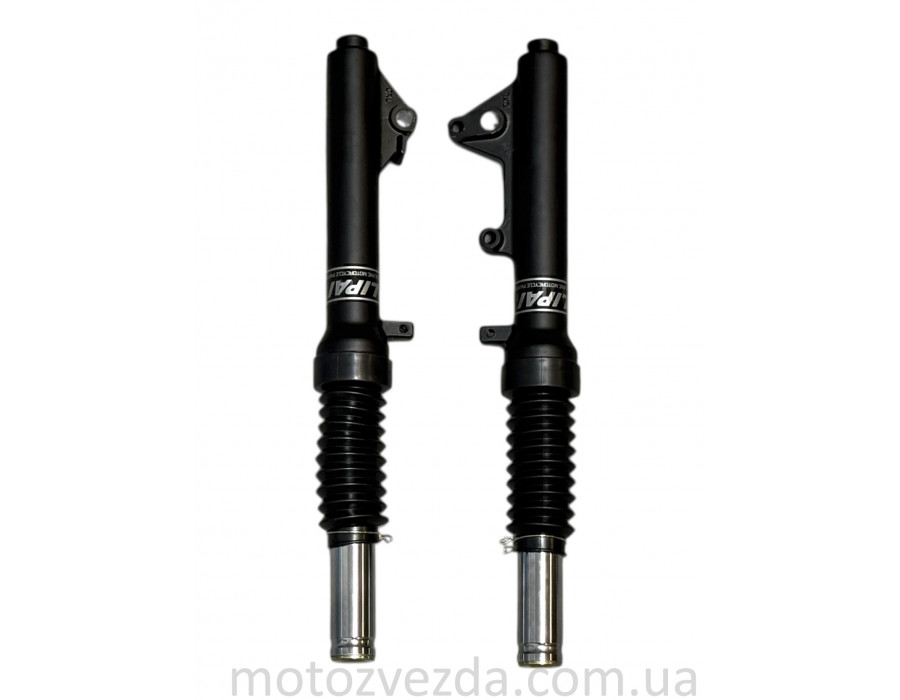 Амортизаторы передние (перья) F50 гофры 390mm d31 "LIPAI"
