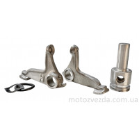 Толкатели штанг ГРМ (коромысла) CG125/150 +вал "LIPAI"