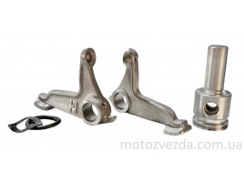 Толкатели штанг ГРМ (коромысла) CG125/150 +вал "LIPAI"