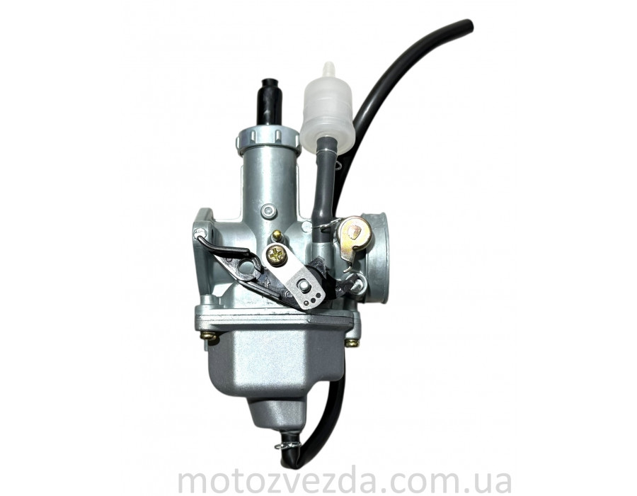 Карбюратор PZ26 подкачка ручная слева (трещотка) #PRO "LIPAI"