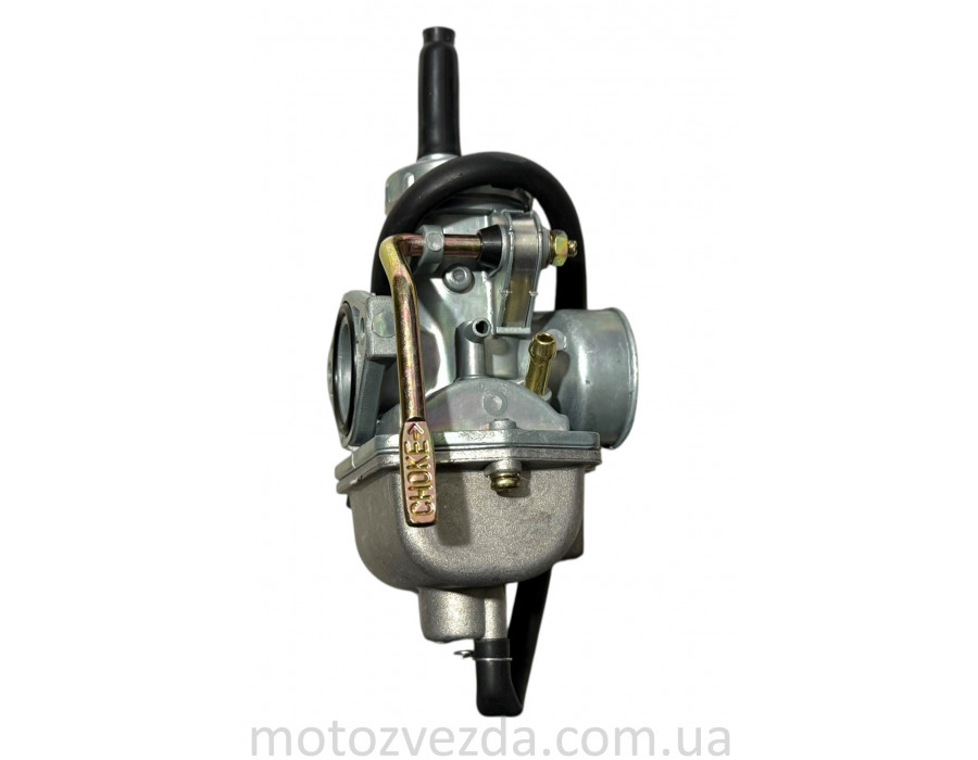 Карбюратор PZ20 Alpha 110/125 d20 подкачка ручная слева "SCORPION"