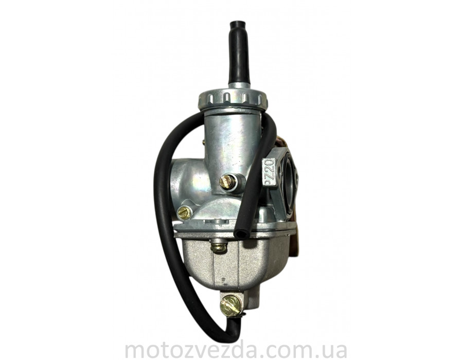 Карбюратор PZ20 Alpha 110/125 d20 подкачка ручная слева "SCORPION"