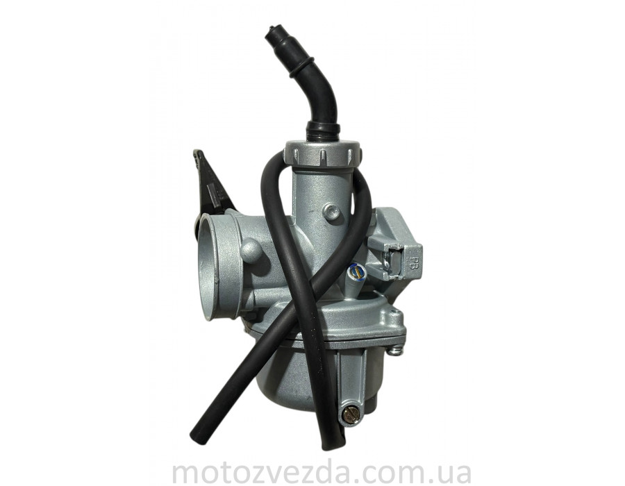 Карбюратор PZ20 Alpha 125, TTR125 d22 підкачування ручне зліва "SCORPION"
