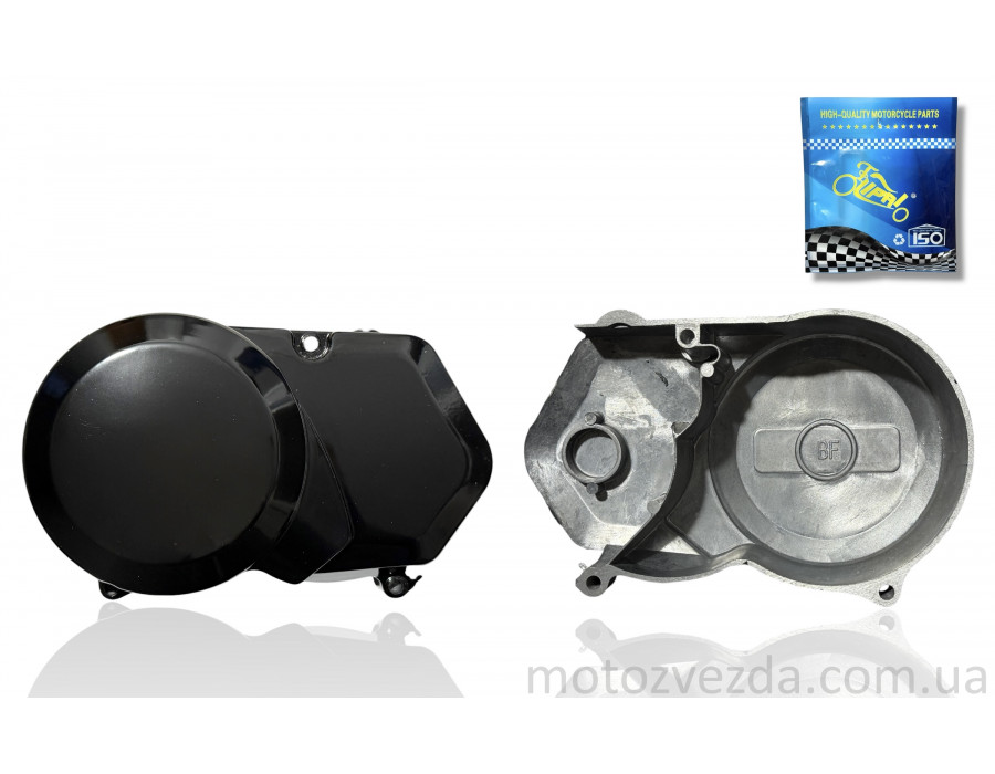 Кришка генератора Delta 125, JH125, TTR125 ліва, верхній електростартер