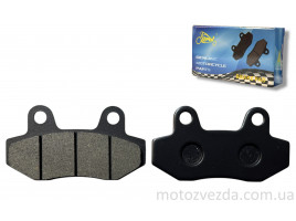 Колодки гальмівні (диск) GY6 без вух "LIPAI"