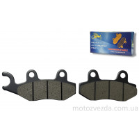 Колодки гальмівні (диск) GY6 вухо вліво "LIPAI"