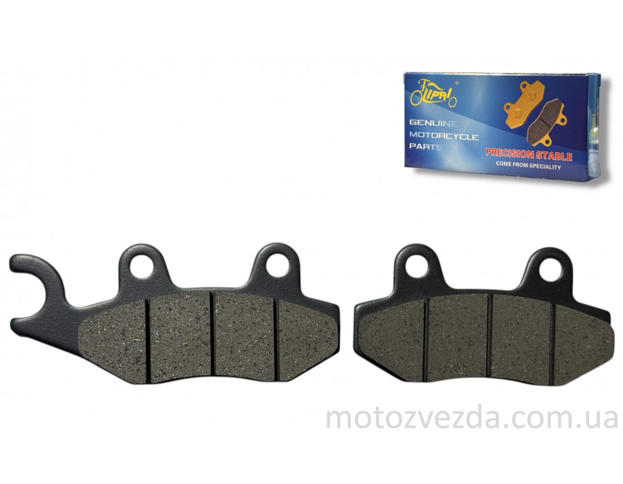 Колодки гальмівні (диск) GY6 вухо вліво "LIPAI"