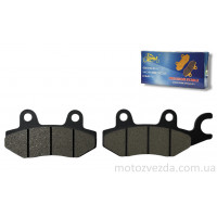 Колодки тормозные (диск) GY6 ухо вправо "LIPAI"