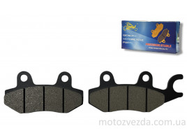 Колодки гальмівні (диск) GY6 вухо вправо "LIPAI"