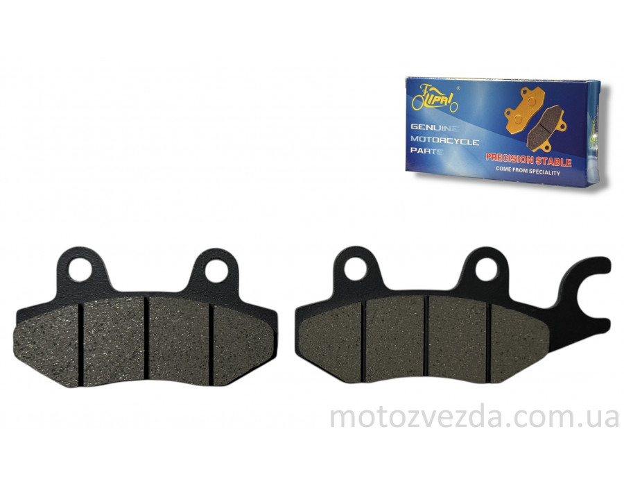 Колодки гальмівні (диск) GY6 вухо вправо "LIPAI"