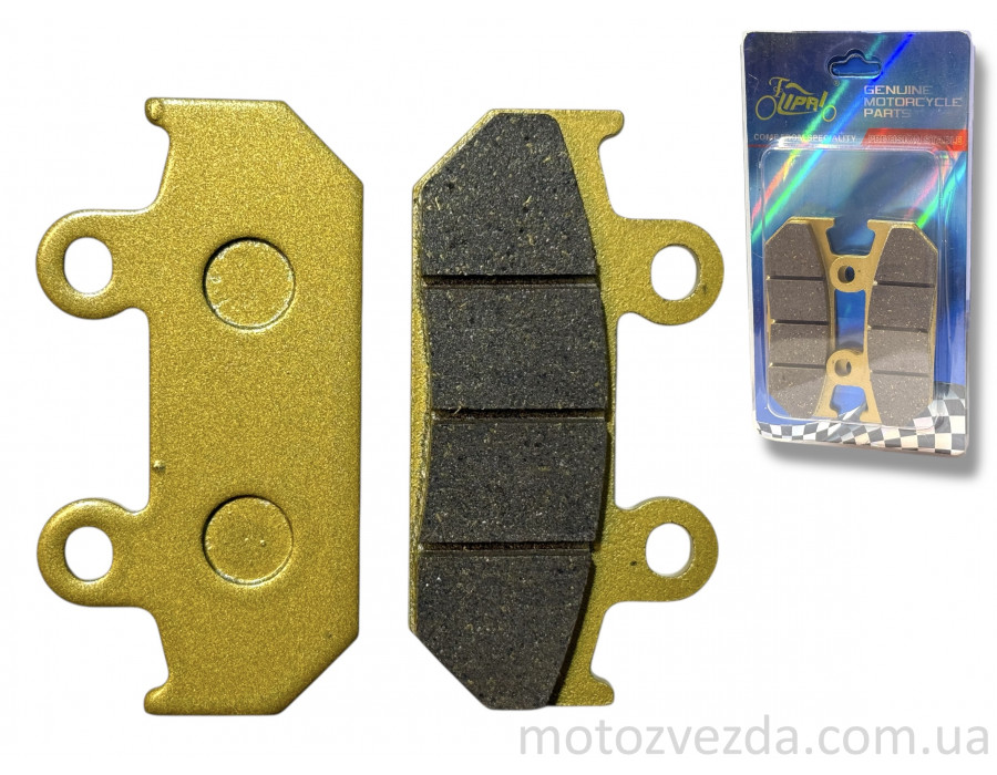 Колодки гальмівні (диск) Honda CBR250F/500F "LIPAI" (GOLD)