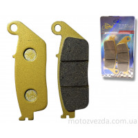 Колодки гальмівні (диск) Honda CM125 "LIPAI" (GOLD)