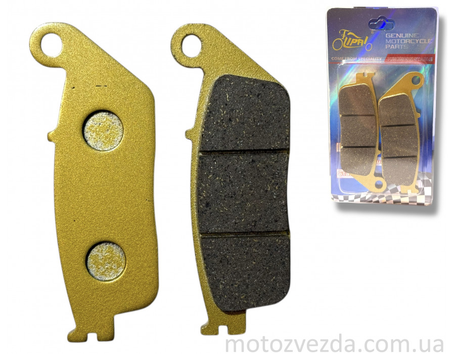 Колодки гальмівні (диск) Honda CM125 "LIPAI" (GOLD)
