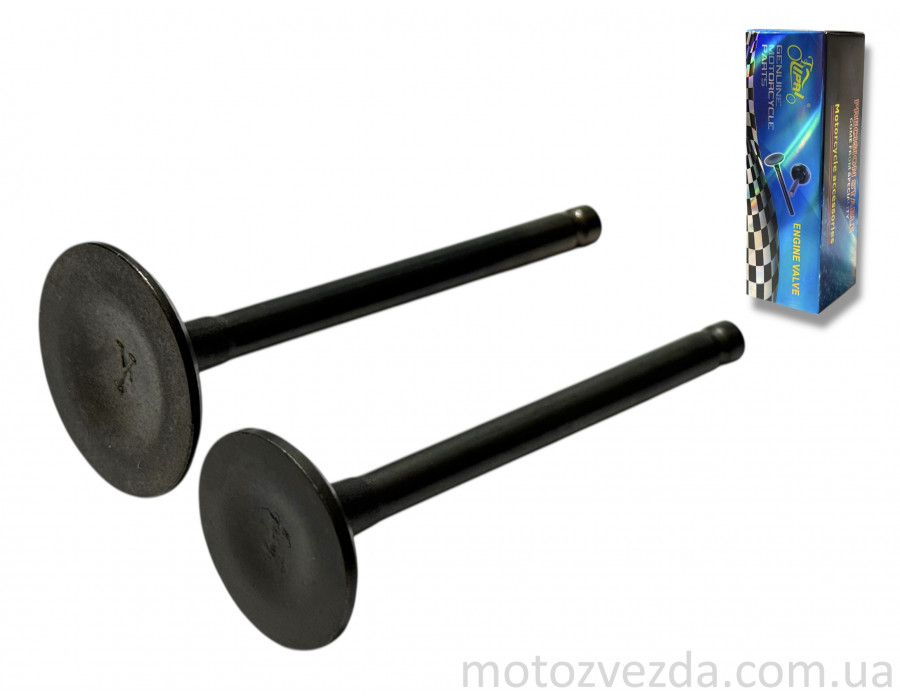 Клапани ГРМ d23.2/27.8, L72.5/72.6 YX150, YX160 (W150‑2/W150‑5/W160‑2) "LIPAI"