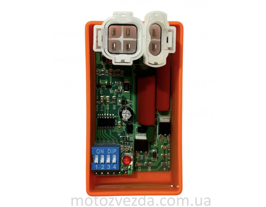 Комутатор (тюнінг) GY6 50‑150 регулювання випередження "LIPAI" (червоний)