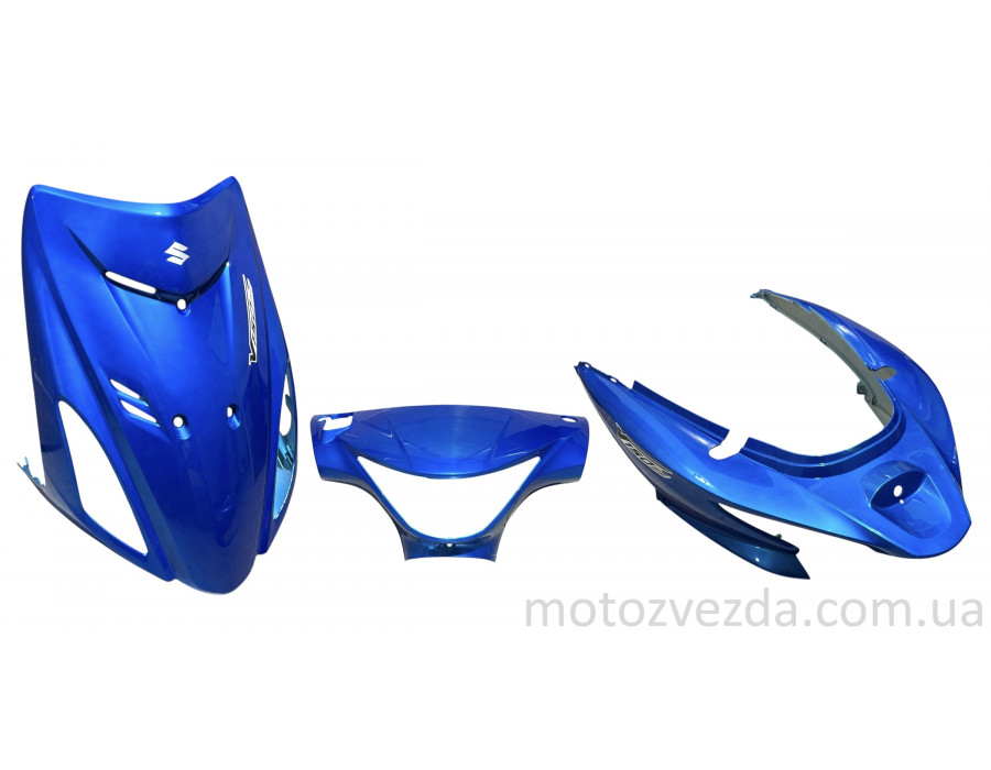 Комплект пластика SUZUKI ADDRESS V125 S (CF4MA) Синий
