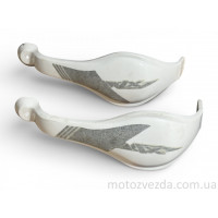 Захист рук на кермо (пара) мото Білий (Taiwan)