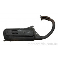 Глушник плоский Honda Dio AF-18/AF-27/Tact AF-24/Tact AF-30 Japan З дефектом!!