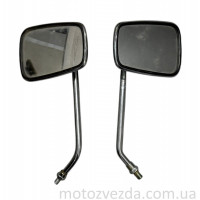 Зеркала квадратные (хром) 8-10мм под переходник.