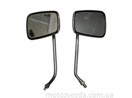 Зеркала квадратные (хром) 8-10мм под переходник.