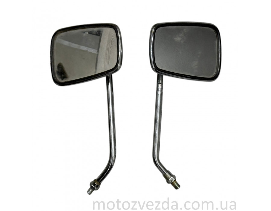 Зеркала квадратные (хром) 8-10мм под переходник.