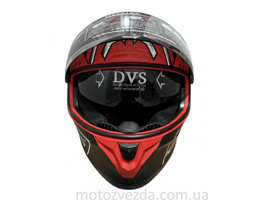 Шлем (закрытый) красный 333 №20 Size: S