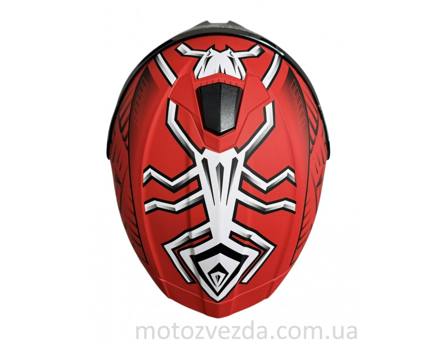 Шлем (закрытый) красный 333 №20 Size: S