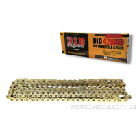 Цепь трансмиссии 428HD‑136L GOLD "DID"