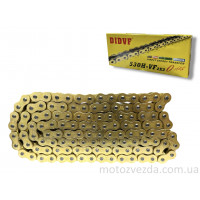 Цепь трансмиссии 530HV‑120L сальниковая, GOLD "DIDVF"
