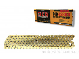 Ланцюг трансмісії 428HD‑128L посилений, GOLD "DID" 