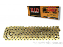 Ланцюг трансмісії 428HD‑104L посилений, GOLD "DID" 