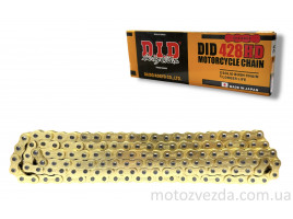 Ланцюг трансмісії 428HD‑132L посилений, GOLD "DID" 