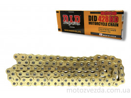Ланцюг трансмісії 428HD‑98L посилений, GOLD "DID" 