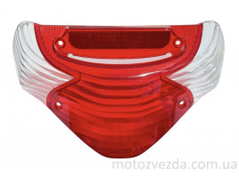 Скло стопа+повороти SUZUKI ADDRESS 125G (білі повороти+червоний стоп)