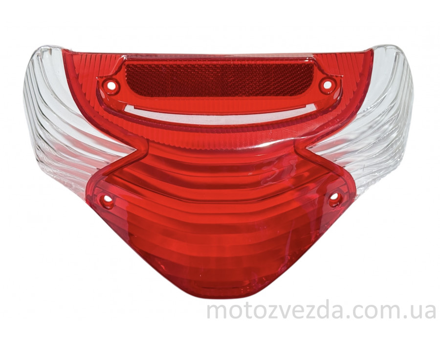 Скло стопа+повороти SUZUKI ADDRESS 125G (білі повороти+червоний стоп)