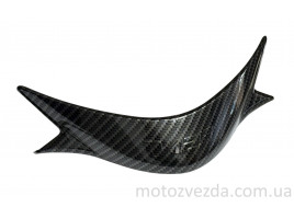 Накладка на дзьоб (губа) SUZUKI ADDRESS 125G карбон
