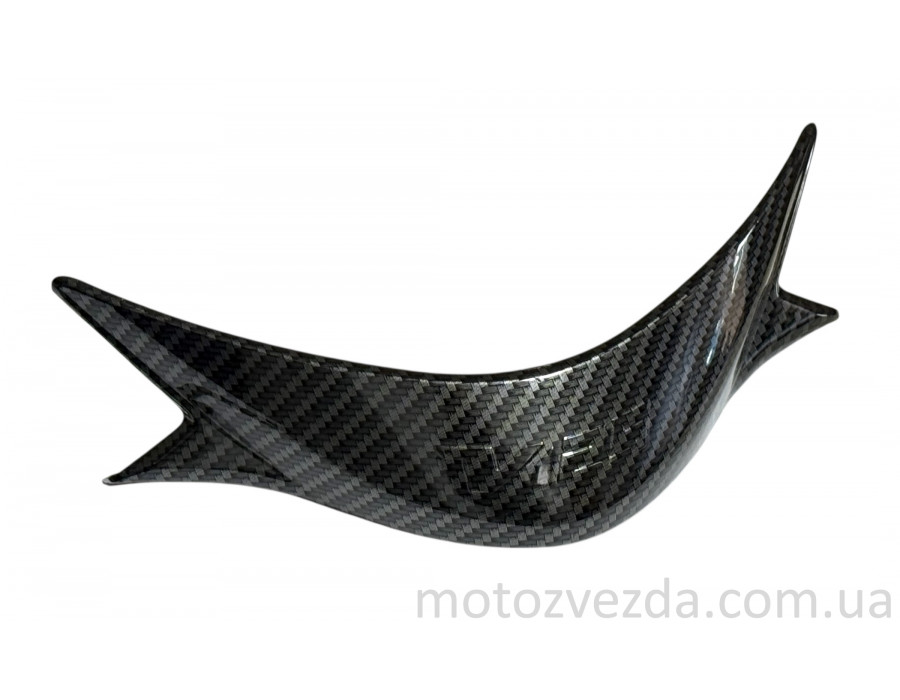 Накладка на дзьоб (губа) SUZUKI ADDRESS 125G карбон