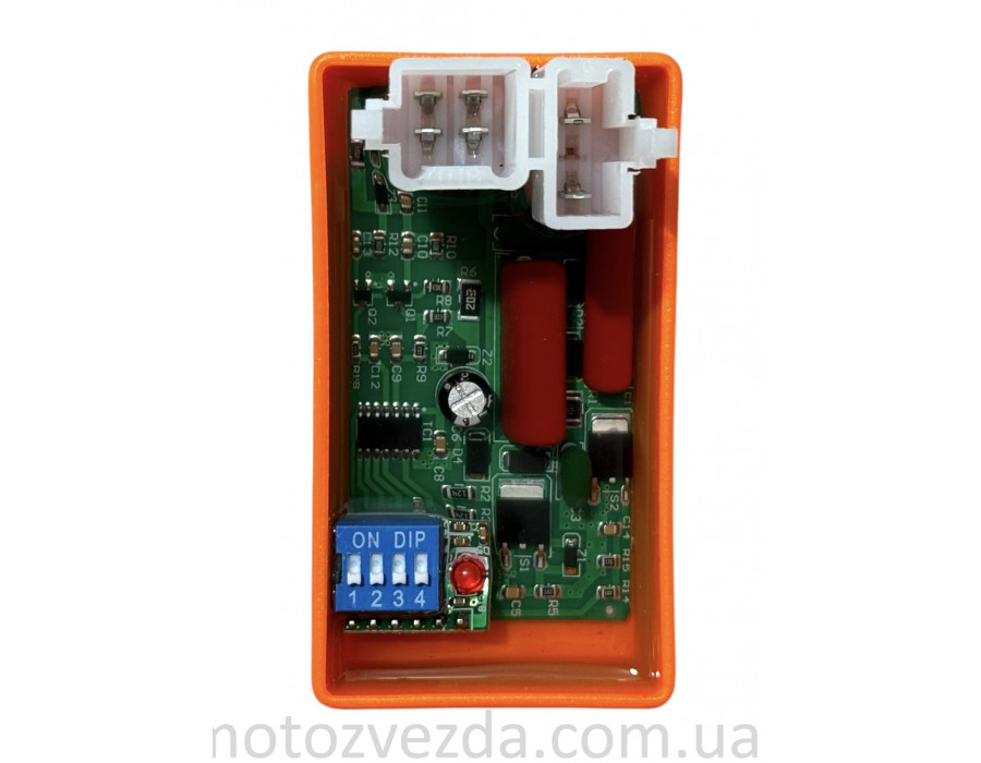 Комутатор (тюнінг) мото, ATV змінний струм DC, 4+2pin, регулювання випередження 'LIPAI' (#CG)