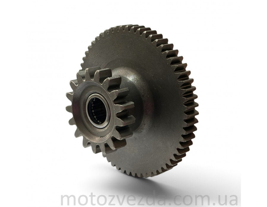 Шестерня электростартера первичная CG125/250 17/60Т