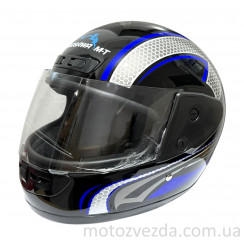 Шолом закритий HF-101 Q233-BL Чорний KUROSAWA-MT (size: M) 