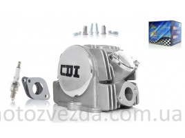 Головка циліндра 154FMI TTR125 D54, d24/28 у зборі #PRO 'LIPAI'