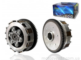 Корзина сцепления CG125/150 73T, 5 дисков, 6 болтов 'LIPAI'