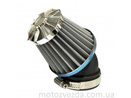 Фильтр воздушный (нулевик) d28/35/42/48/50 косой, открытый #2199 (серый)