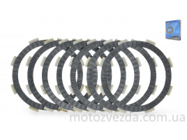 Диски зчеплення CB250, CG230, CG250 7шт 'LIPAI'