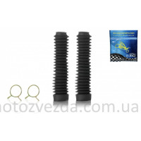 Гофри вилки універсальні d-25/45, L-200 чорні +хомути 'LIPAI'