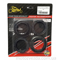 Сальники вилки (комплект) TTR250 37-50-11 пара + пильники 37-50-13 пара
