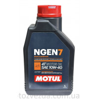 Олива для чотиритактних двигунів 10W40 NGEN 7 1л 4T, API SP JASO MA-2 Синтетична NGEN 7 10W40 1L 111835