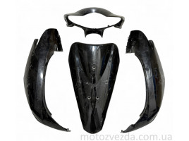 Комплект пластику (ЧОРНИЙ) HONDA DIO AF-56 (Уцінка!!!)