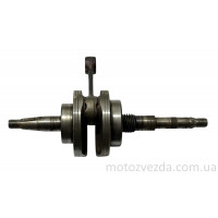 Колінвал під тонкий вал 12мм. ( З дефектом ) Honda Tact AF-09/AF-16 Japan 